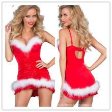 Christmas Red Cosplay Dresses Women Fancy Sexy Dress